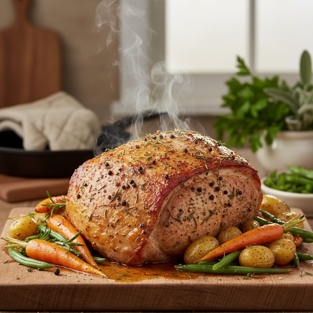 Guide complet pour réussir la cuisson parfaite d’un rôti de porc au four