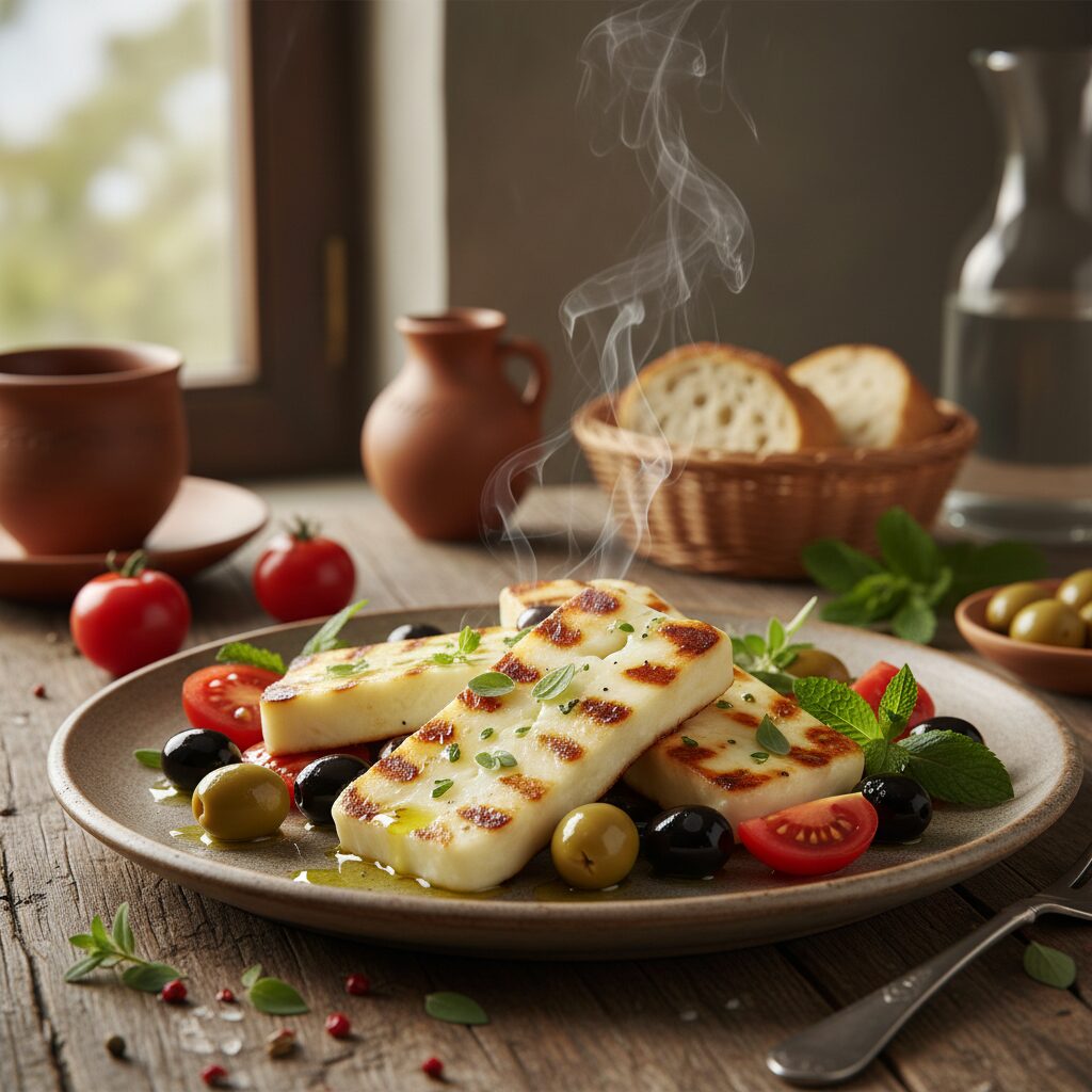 Halloumi : Pourquoi ce fromage séduit-il les gourmets du monde entier ?