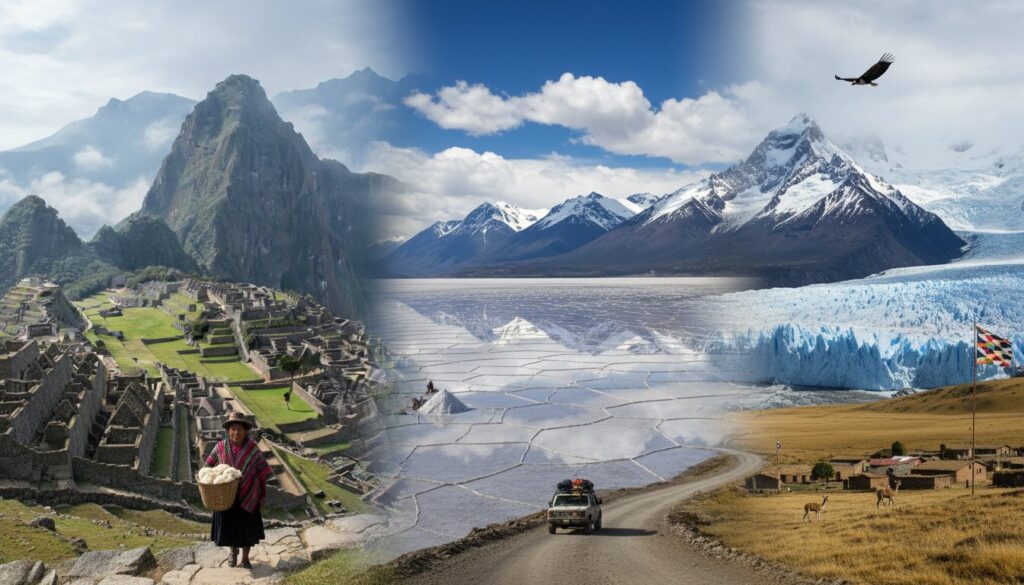 Aventure en Amérique du Sud : Parcours inoubliable à travers le Pérou, la Bolivie, le Chili et l’Argentine