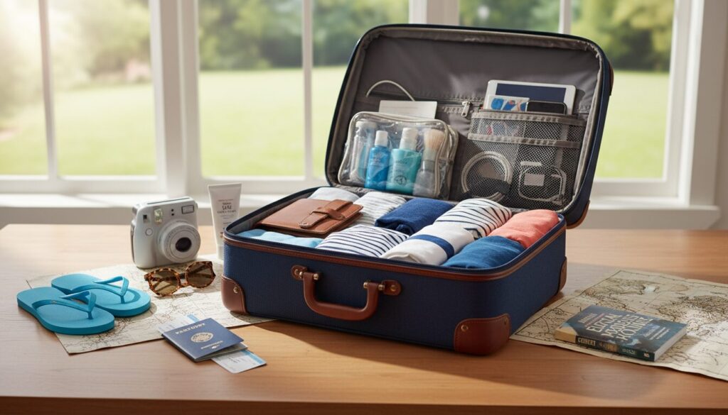 Checklist complète pour vos vacances : assurez-vous de tout emporter sans rien oublier
