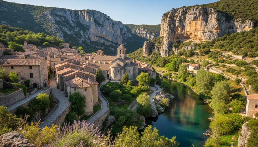 Découverte authentique de St-Guilhem-le-Désert et les splendeurs des Gorges de l’Hérault