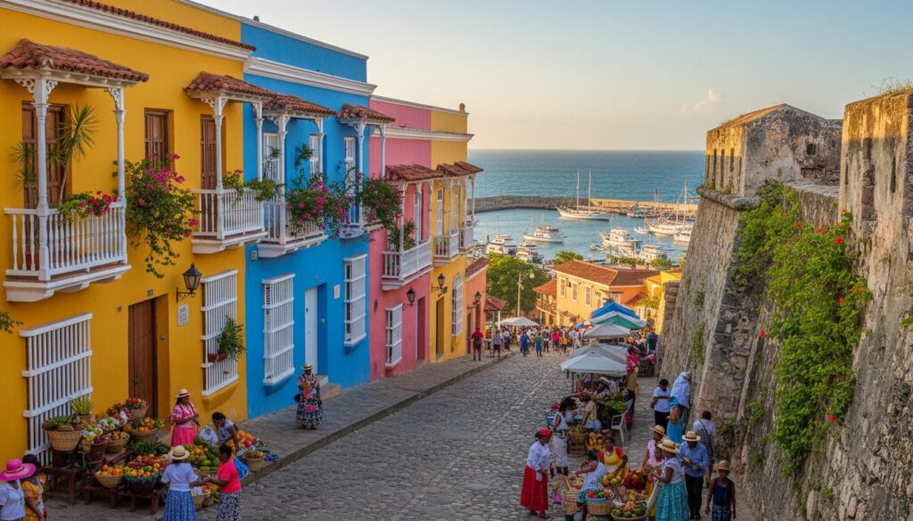 Découvrez la magie colorée de Carthagène en Colombie