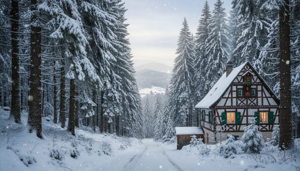 Explorer la magie hivernale de la Forêt Noire en Allemagne : un séjour enchanteur entre nature et traditions