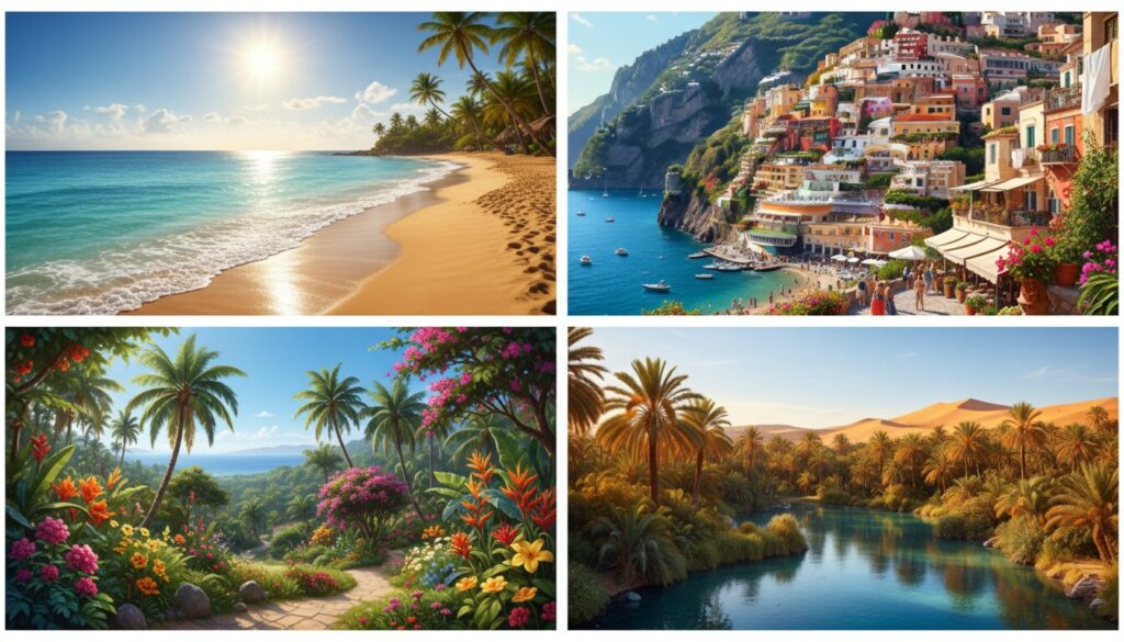 Les destinations ensoleillées où il fait bon vivre en mars à travers le monde