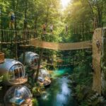 DéfiPlanet : Explorez un parc d’aventure unique et séjournez dans des hébergements insolites